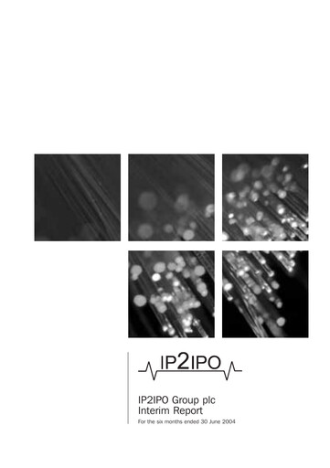 Thumbnail IP Group Half-year Report 2004-h1