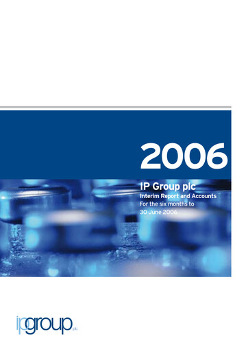 Thumbnail IP Group Half-year Report 2006-h1