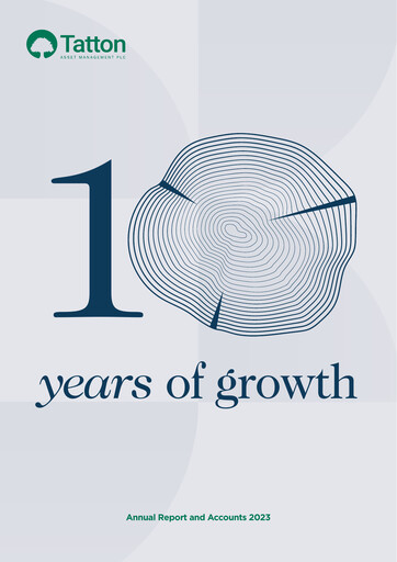 Thumbnail Tatton Asset Management Annual Report 2023