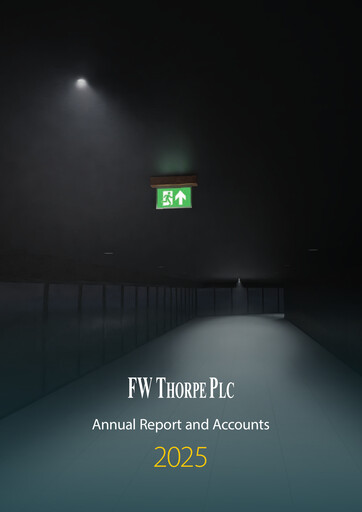 Miniature FW Thorpe Plc Rapport annuel 2025