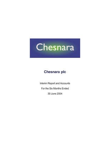 Thumbnail Chesnara plc Half-year Report 2004-h1