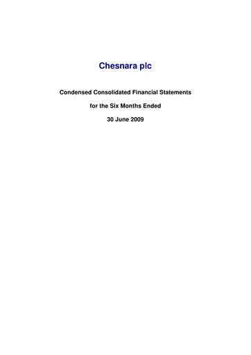 Thumbnail Chesnara plc Half-year Report 2009-h1