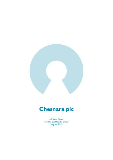Thumbnail Chesnara plc Half-year Report 2017-h1
