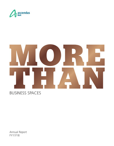 Thumbnail Ascendas Reit Annual Report 2017-2018