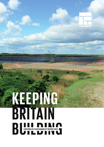 Thumbnail Forterra plc Sustainability Report 2022