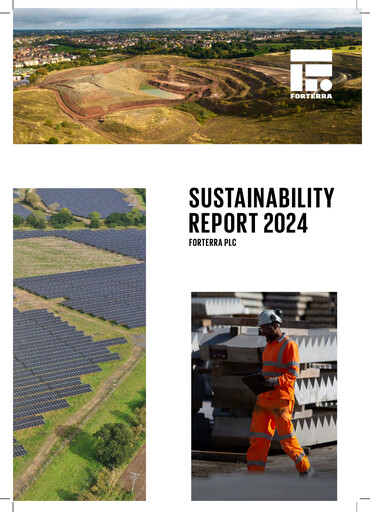Thumbnail Forterra plc Sustainability Report 2024