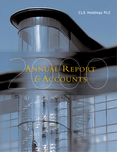 Thumbnail CLS Holdings plc Annual Report 2000