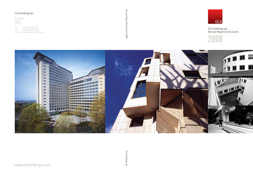 Thumbnail CLS Holdings plc Annual Report 2009