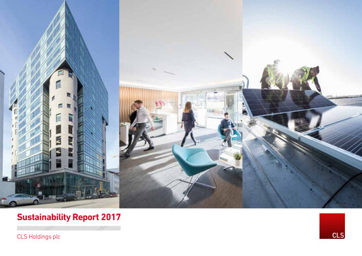 Thumbnail CLS Holdings plc Sustainability Report 2017