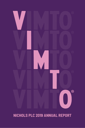 Miniature Nichols plc Rapport annuel 2019