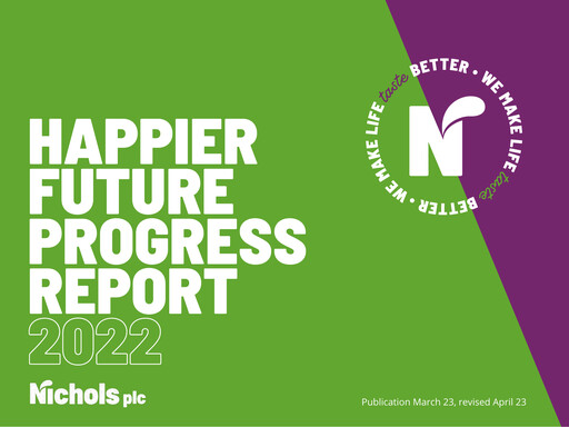 Thumbnail Nichols plc ESG Report 2022