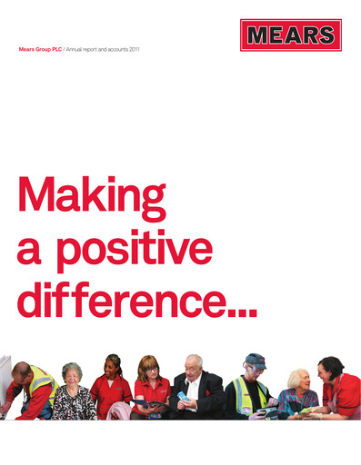Thumbnail Mears Group plc Annual Report 2011