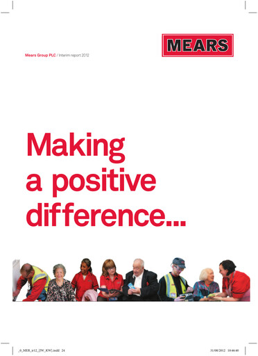 Thumbnail Mears Group plc Half-year Report 2012-h1