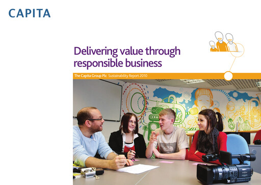 Thumbnail Capita plc Sustainability Report 2010
