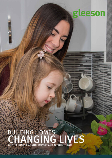 Thumbnail MJ Gleeson plc Annual Report 2019