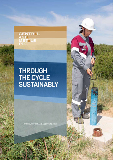 Thumbnail Central Asia Metals Annual Report 2019
