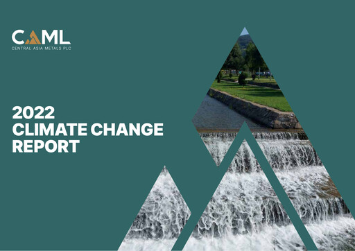 Miniature Central Asia Metals Rapport ESG 2022