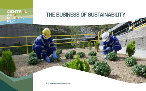 Miniature Central Asia Metals Rapport de durabilité 2020