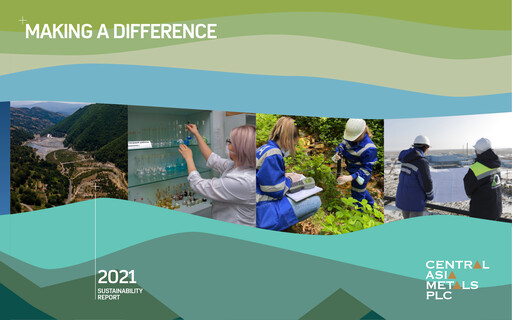 Miniature Central Asia Metals Rapport de durabilité 2021