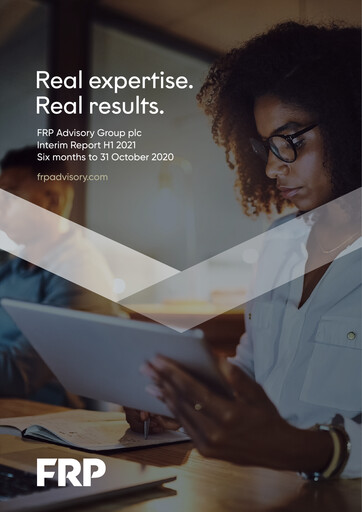 Thumbnail FRP Advisory Group Half-year Report 2021-h1