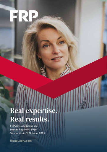 Thumbnail FRP Advisory Group Half-year Report 2026-h1