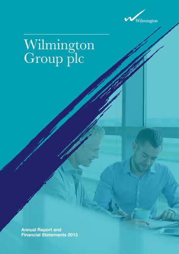 Thumbnail Wilmington plc Annual Report 2013