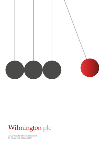 Thumbnail Wilmington plc Annual Report 2019