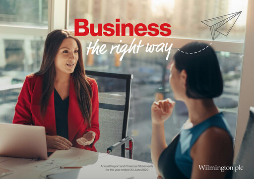 Thumbnail Wilmington plc Annual Report 2022