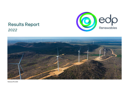 Miniature EDP Renováveis Rapport financier 2022