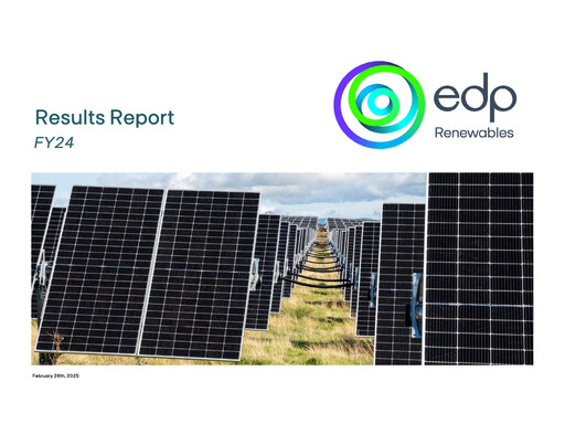 Miniature EDP Renováveis Rapport financier 2024