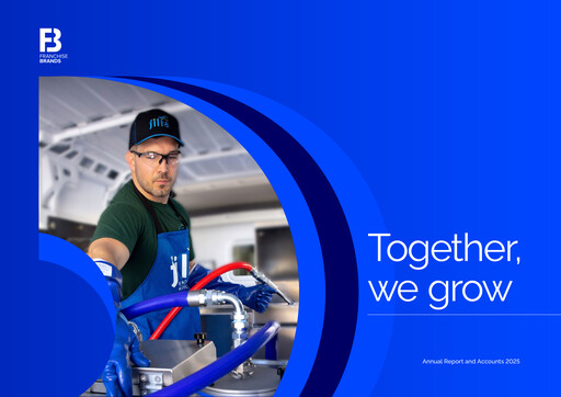 Thumbnail Franchise Brands plc Annual Report 2025