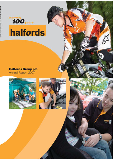 Thumbnail Halfords Group Annual Report 2007