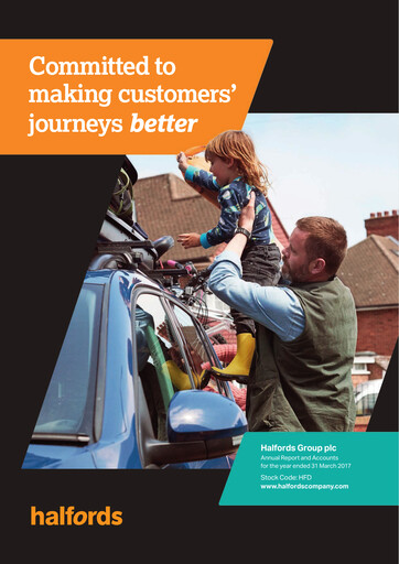 Thumbnail Halfords Group Annual Report 2017