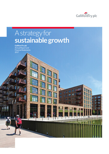 Thumbnail Galliford Try Annual Report 2017