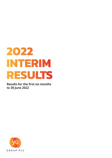 Vorschaubild Yü Group Halbjahresbericht 2022-h1