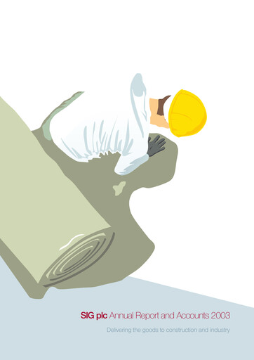 Thumbnail SIG plc Annual Report 2003