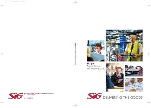 Thumbnail SIG plc Annual Report 2005