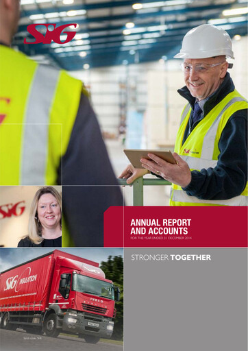 Thumbnail SIG plc Annual Report 2014