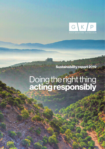 Thumbnail Gulf Keystone Petroleum Sustainability Report 2019