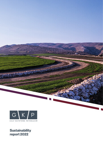 Thumbnail Gulf Keystone Petroleum Sustainability Report 2022