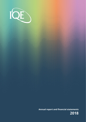 Thumbnail IQE plc Annual Report 2018