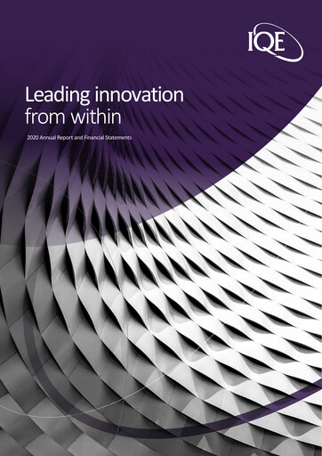 Thumbnail IQE plc Annual Report 2020