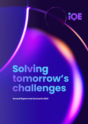 Thumbnail IQE plc Annual Report 2023
