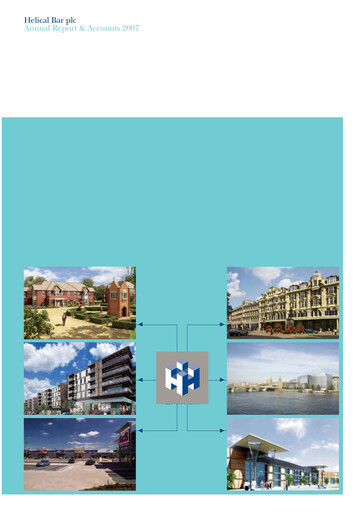 Miniature Helical Rapport annuel 2007