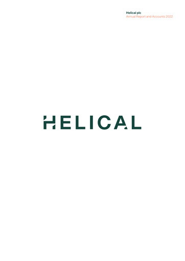 Miniature Helical Rapport annuel 2022