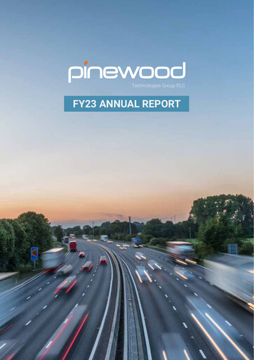 Thumbnail Pinewood Technologies Group Annual Report 2023