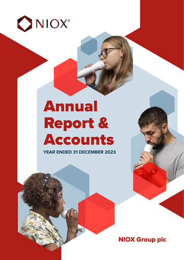 Thumbnail NIOX Group Annual Report 2023