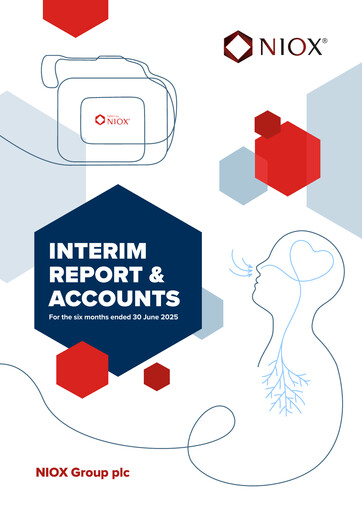 Thumbnail NIOX Group Half-year Report 2025-h1