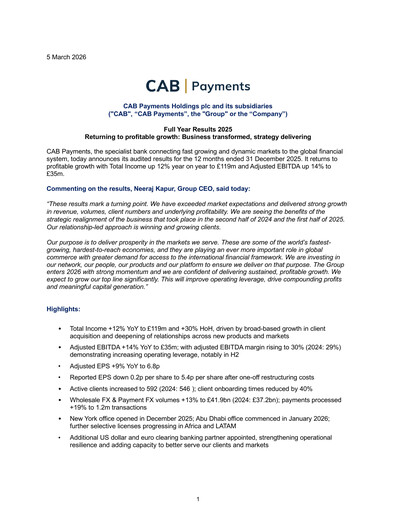 Thumbnail CAB Payments Financial Report 2025