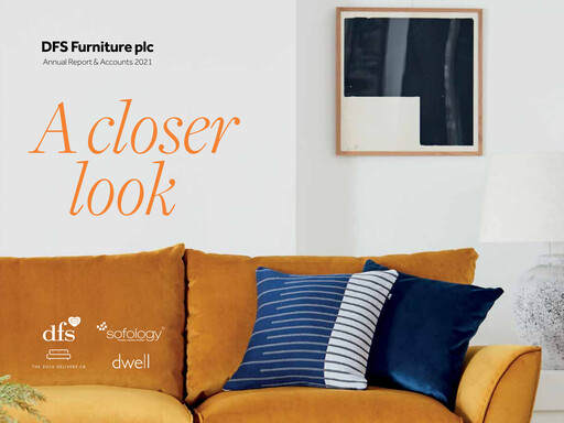 Thumbnail DFS Furniture Annual Report 2021
